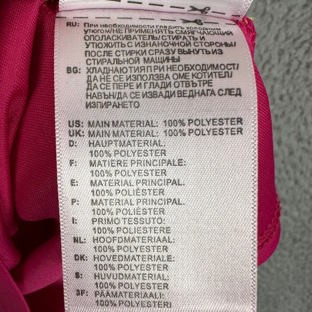 NEW Real Madrid Climacool Mens Small Away Jersey Soccer Pink Long Sleeve Adidas - Picture 5 of 7